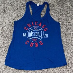 Chicago cubs women’s MLB racerback‎ tank size small super soft stretch